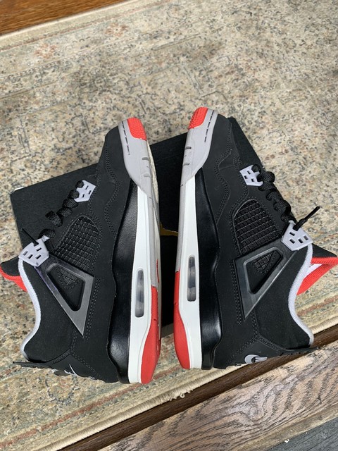 retro 4 bred size 7