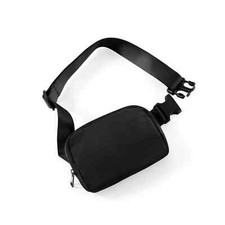 Mini Shoulder Bag Women Men Crossbody Belt Black Wallet Strap Fanny Pack nwt