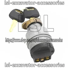 For Hitachi Excavator ignition switch key lock Direct &Electricity injection key
