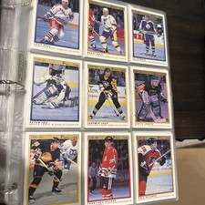 1990-91 OPC Premier Hockey Complete Set 1-132, Jagr, .Roenick RC 