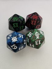 MTG Guilds of Ravnica Spindown Dice Lot - Rakdos, Gruul, Orzhov, Golgari