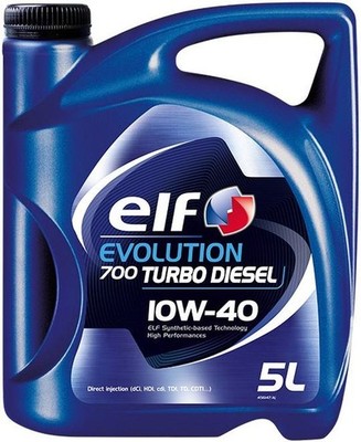 FOR ELF 2216287 ELF OIL 10W40 5L EVOLUTION 700 TURBO DIESEL / A3/B4 / 229.1 / 5