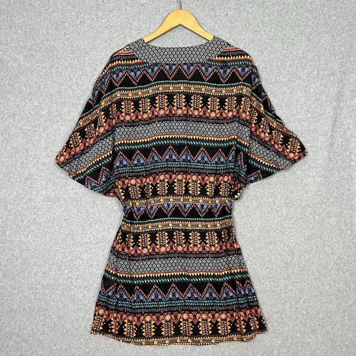 Seafolly Kaftan Dress Womens S Silk Blend Beach Coverup Holiday Resort Boho - Picture 11 of 17