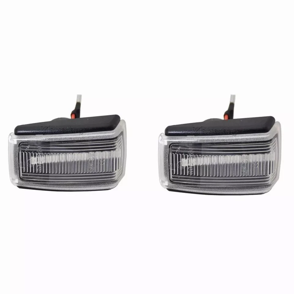 Amber Sequential Side Marker Lights Lamps For Volvo 240 740 760 780 850 V40 V90 - Image 3 of 4