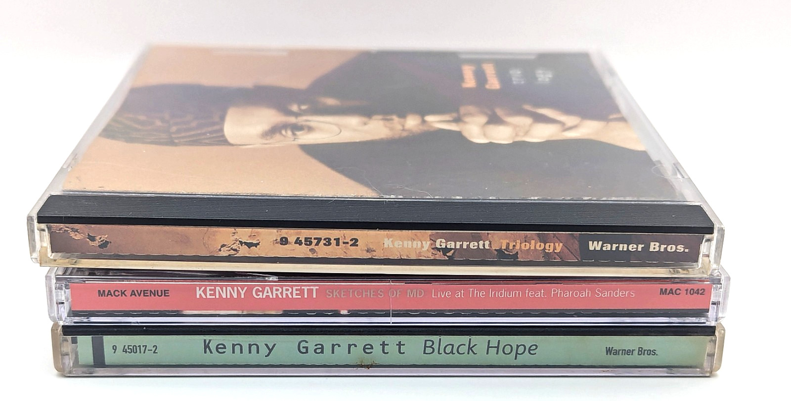 Kenny Garrett CD Lot Black Hope Sketches of Mo (w/ Pharoah Sanders) Triology