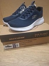 Skechers Mens Lite Pro Frenner Trainer Colour Navy Size Uk 9