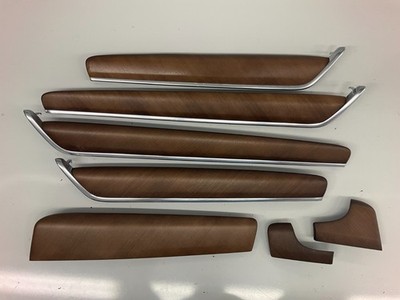 18-22 Volvo S90 Modern Wood 7pc Wood Trim Set Long Rear Doors 31366681