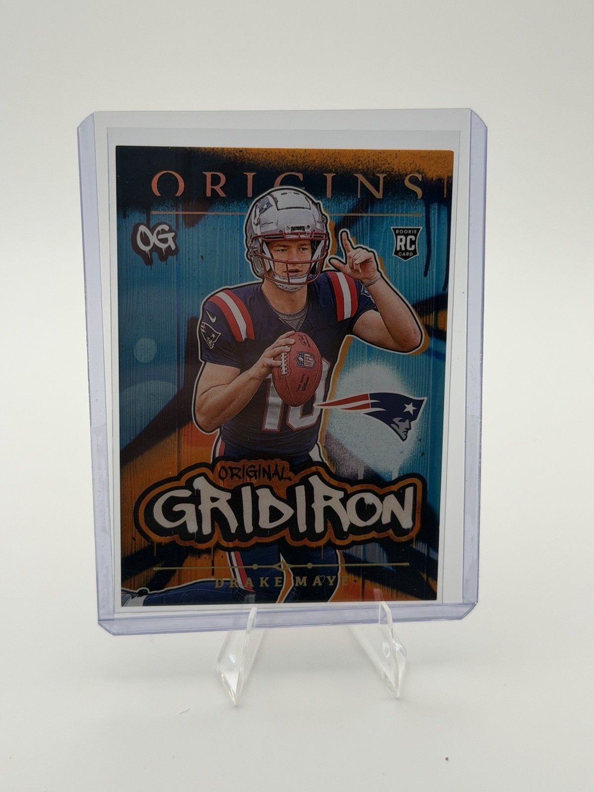 Drake Maye 2024 Panini Origins Original Gridiron OG Rookie RC #12 Patriots
