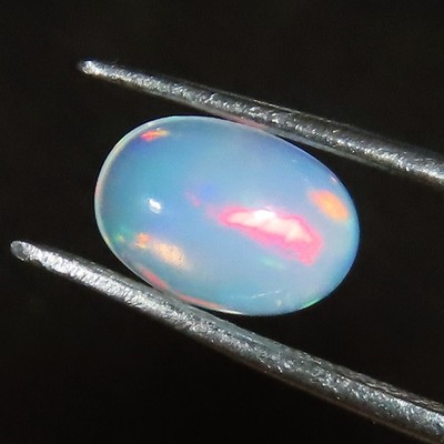Natural Ethiopian Opal Oval Cabochon Loose Gemstone 1.00 Cts 6x9x3 mm GT840