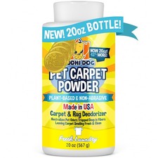 Natural Carpet Deodorizer Powder - Dry Pet Smell Eliminator Urine Odor Remo...