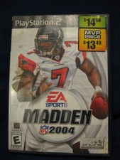 PlayStation2 EA Sports Madden NFL 2004 Football Game  Gd!