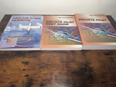 Airplane Flying Handbook (FAA-H-8083-3C) Jeppesen Private Pilot Book/ Test Guide