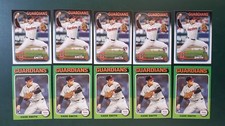 CADE SMITH - LOT OF (10) ROOKIE CARDS - Topps + Heritage 2024 Guardians