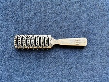 GOODY Vented Detangling HAIR BRUSH Faux Wood Brown 8" Ball Tipped Vintage