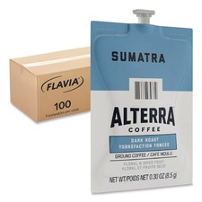 FLAVIA 48017 Alterra Coffee Freshpack - Sumatra 100/CT New