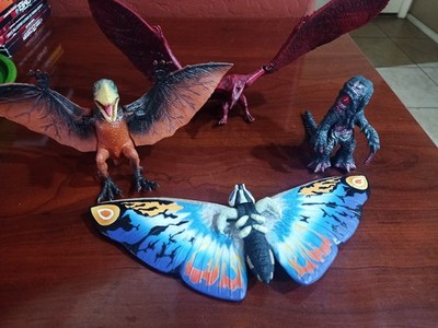 Godzilla Kaiju Mothra Hedorah Rodan Action Figure Bandai Creation Toho 2002 2004