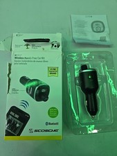 Scosche BTFreq Wireless Bluetooth Hands-Free Car Kit BTFM4. New Open Box