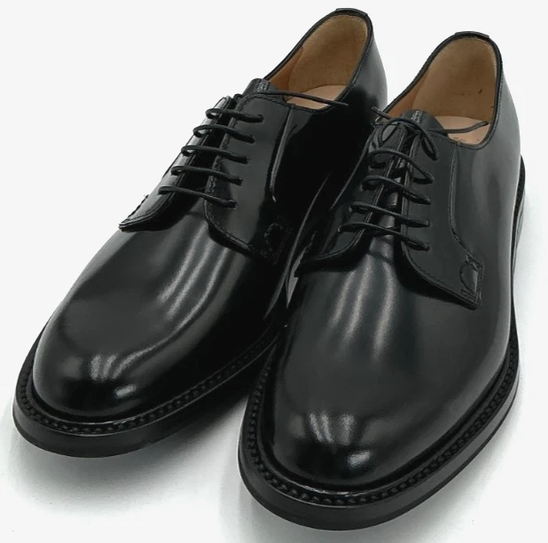 Mocassins modèle 180 J.M. Weston, cuir noir - 51/2E/ 6C - 39/39,5