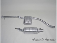 IMASAF Auspuff Set ab Kat für Opel Calibra 2.0 16V Mitteltopf + Endtopf + Anbaut