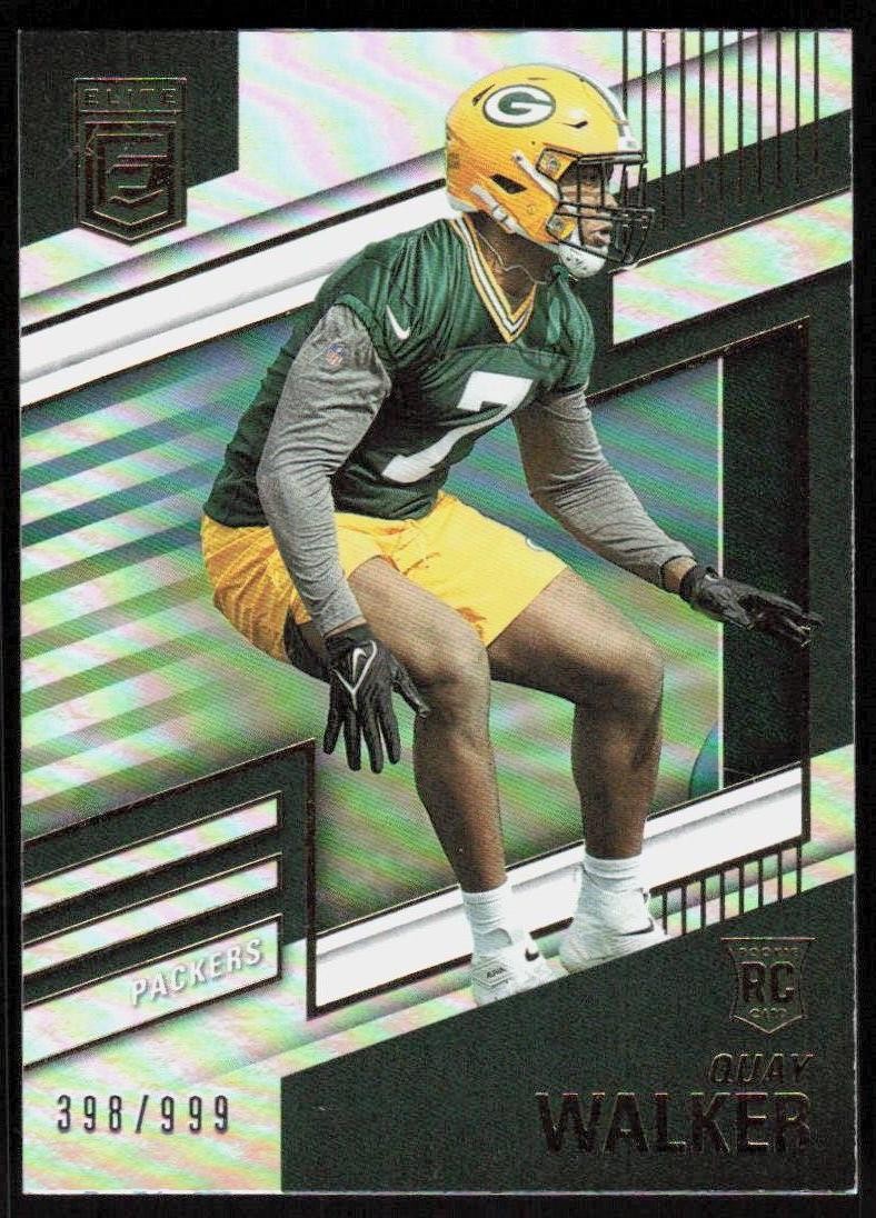 2022 Donruss Elite Quay Walker Rookie /999 Packers RC