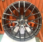 4 x 18 SKODA OCTAVIA 2005 2026 R8 V10 DESIGN GLOSS BLACK 8J ALLOY WHEELS