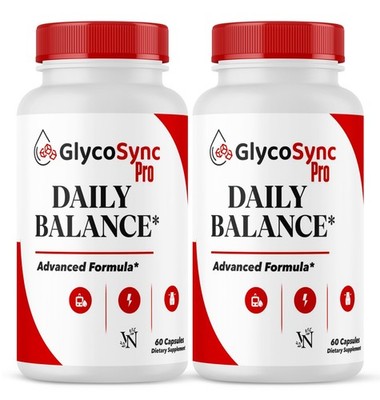 Glyco Sync Pro Blood Balance, GlycoSync Advanced Formula for Daily Health 120CT
