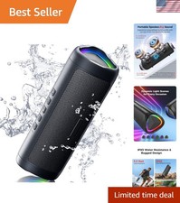 Outdoor Bluetooth Speaker with Superior Sound  Waterproof Design for Adventures