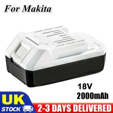 BL1813G Battery For Makita 18V BL1820G Lithium Ion BL1830G 2.0Ah HP457D 195608-4
