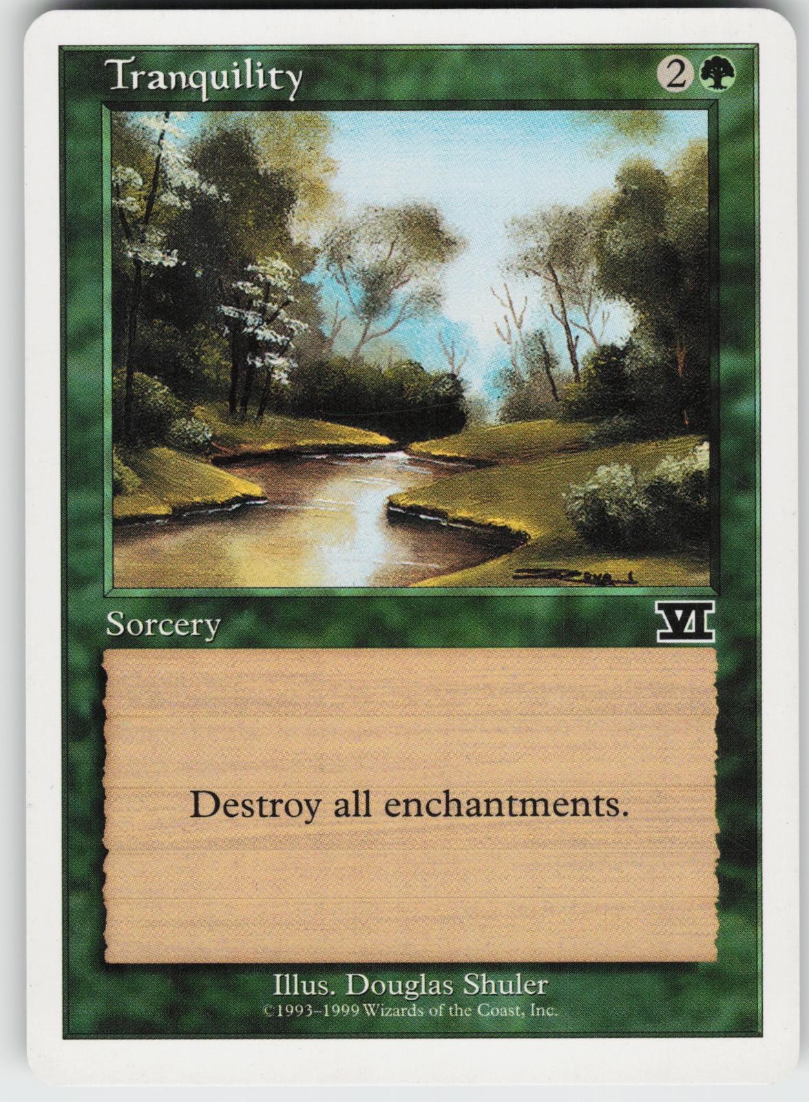 TRANQUILITY C NEAR MINT