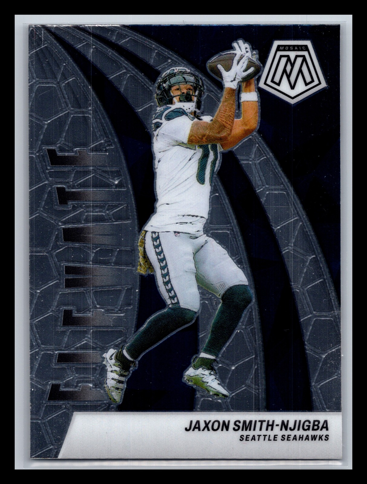Jaxon Smith-Njigba Seattle Seahawks 2024 Panini Mosaic #17 Elevate