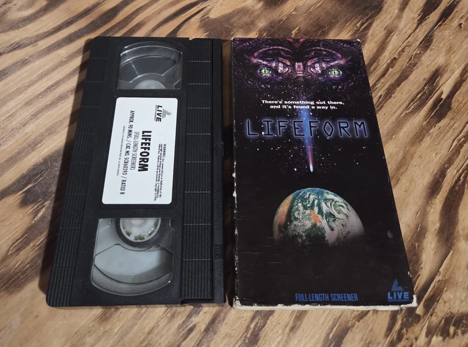 RARE OOP Lifeform VHS film 1995 SCI FI Ryan Phillippe Tested & Working Mold Free Foto 3 de 4