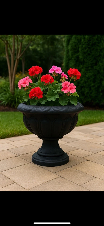Садовый горшок в винтажном стиле для бетонной урны — сверхпрочный уличный (20 фунтов) США - Изображение 4 из 4