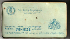 Antike Zigarettendose &bdquo;Yenidze&ldquo; &ndash; Dresden &ndash; Reklame-/Tabakdose aus Metall