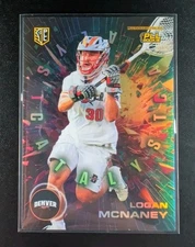 Logan McNaney CATALYST 2025 Premier Lacrosse League Flagship PLL #5 Case Hit RC