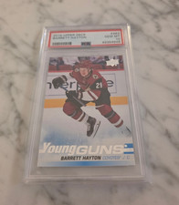 2018-19 UPPER DECK YOUNG GUNS BARRETT HAYTON PSA 10