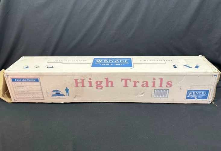 NOB Wenzel High Trails Backpacking Dome Tent Sleep 3-4 People #35918