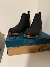 Chaco Women Fields Chelsea Waterproof Boots Leather