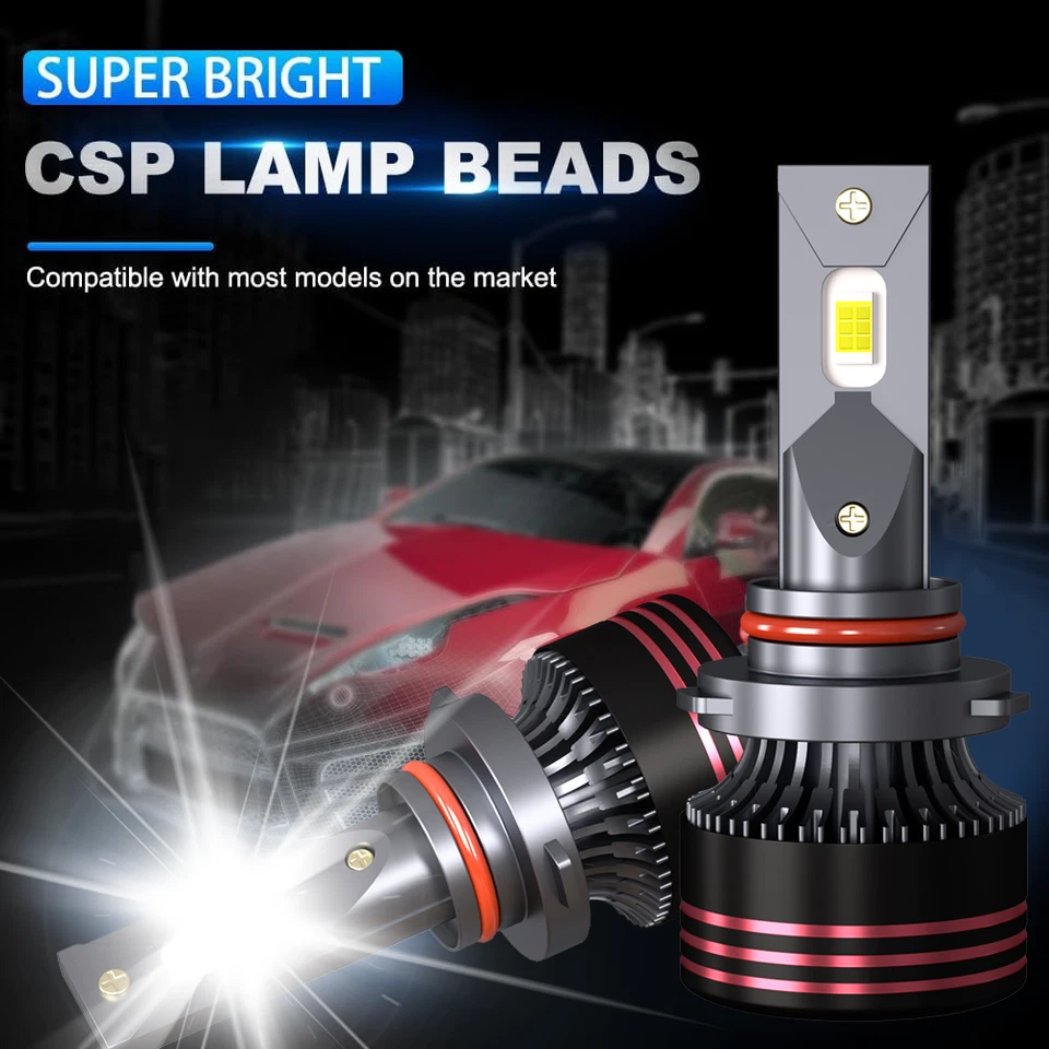 Kit de faros LED altos/bajos Fit Kenworth T370 T660 T680 T880 Truck 2014-2020 Foto 2 de 4