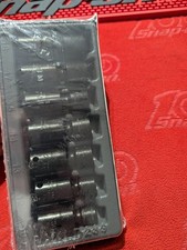 Snap-on Brand New 7 Pc 38 Dr 6-point Metric Swivel Impact Socket Set
