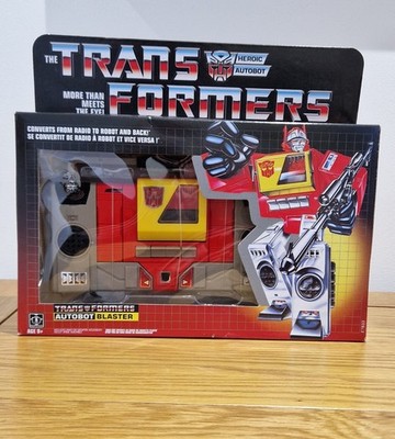 Transformers Retro Autobot Blaster & Steeljaw Actionfigur 2020
