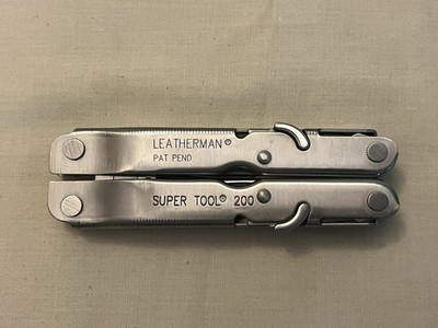 Leatherman Super Tool 200 stainless Steel Multitool retired