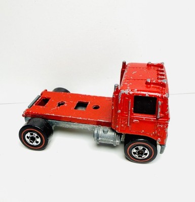 Hot Wheels Redline 1976 American Tipper Semi Dump Truck Red Enamel Diecast