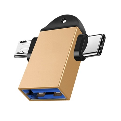 Aluminum Adapters USB 3.0 Type C Small USB OTG Adapters Portable USB Adapters - Afbeelding 7 van 12