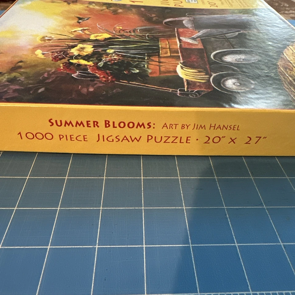 Flores de verano 1000 piezas, 20" x 27" pulgadas, arte de Jim Hansel SUN67351 Foto 3 de 4