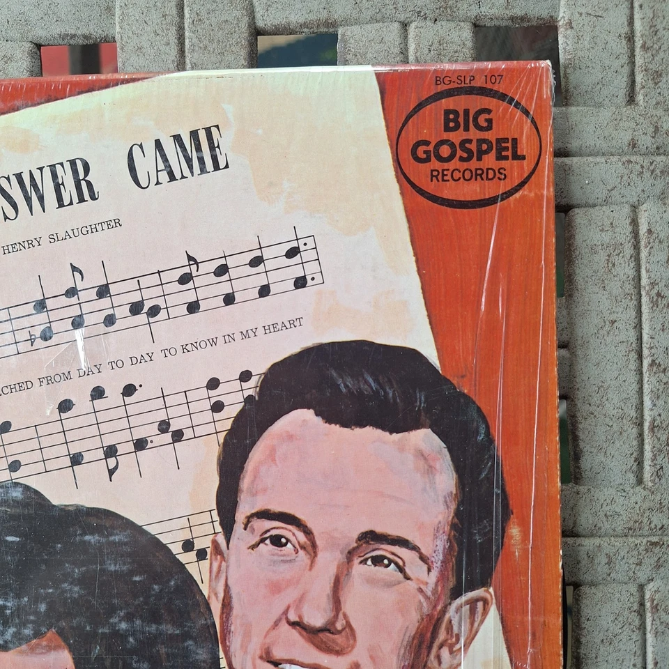 Henry & Hazel Slaughter Then The Answer Came Vinyl LP Open Shrink Gospel - Image 2 of 4
