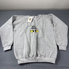 Vtg NWT Disney Character Mickey Mouse Crewneck Kids Size L 14/16 Made in USA