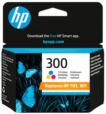 Original HP 300 Color 3-farbig Patrone für OfficeJet 4500 Farbe ehemals HP 901
