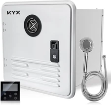 RV Tankless Water Heater 67,000 BTU - Propane Instant Camper Water Heater with S