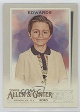 2020 Topps Allen & Ginter's Julian Edwards #284 1lq2