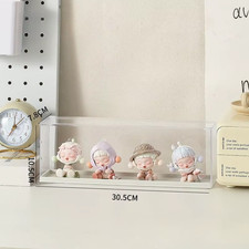 Acrylic Action Figure Display Case Transparent Doll Storage Box Toy Organizer Ra